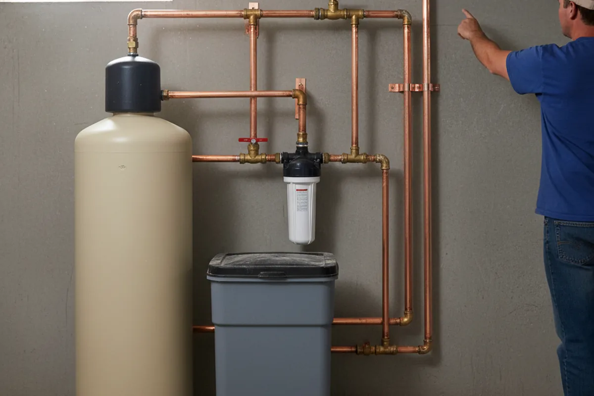 Whole-house water treatment system installed in Bruneau